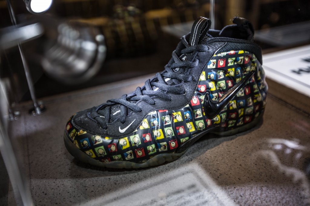 World s Most Rare Nike Foamposite Sneakers on Display at