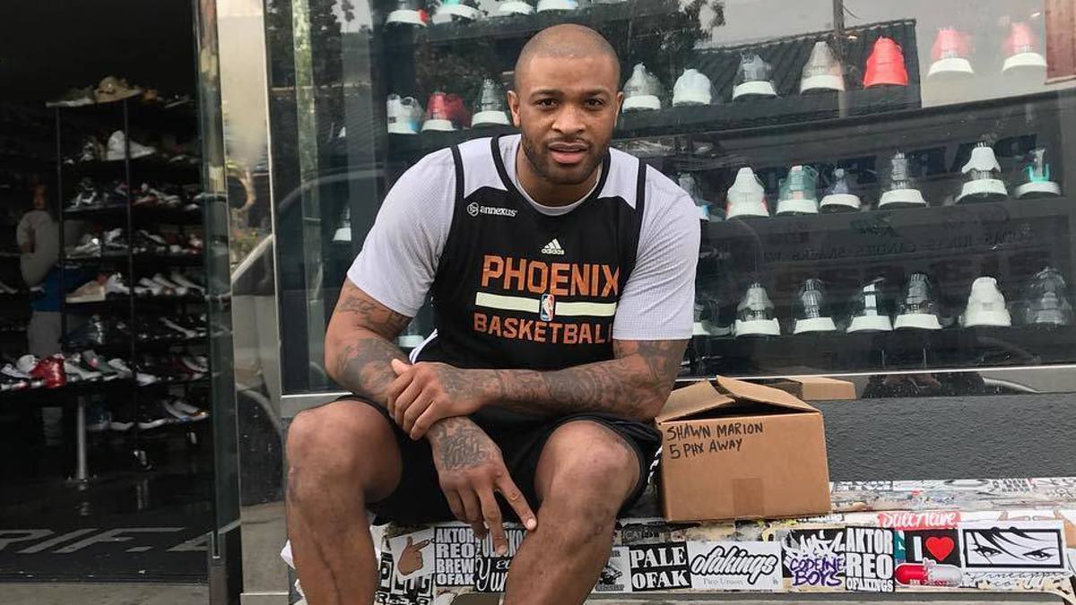 P.J. Tucker Couldn t Wait to Pick Up His Exclusive Jordan