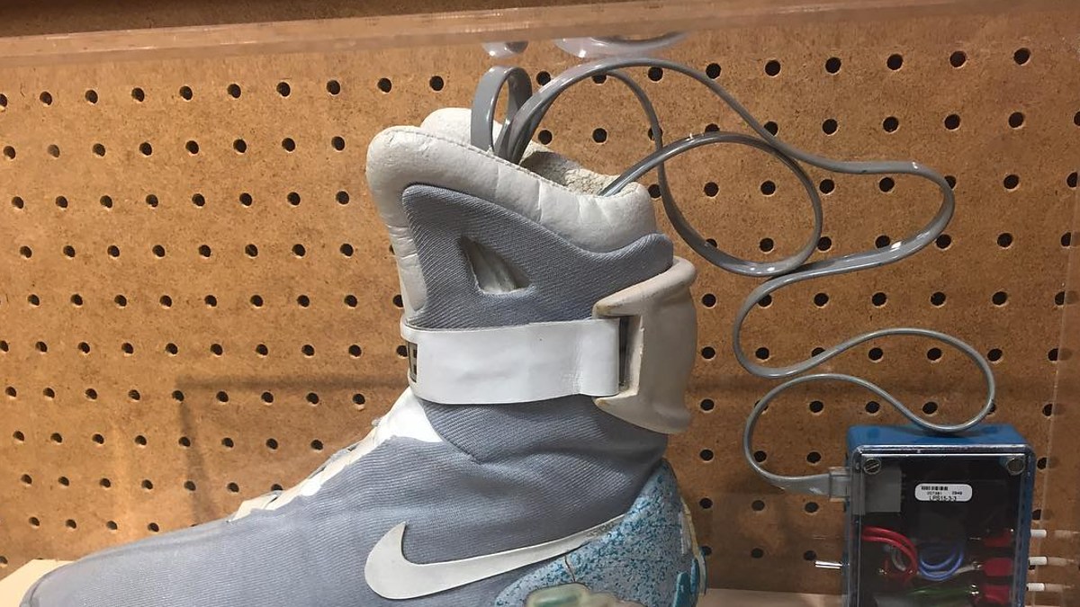 Nike Designer Shares First Prototype of Self Lacing Shoes