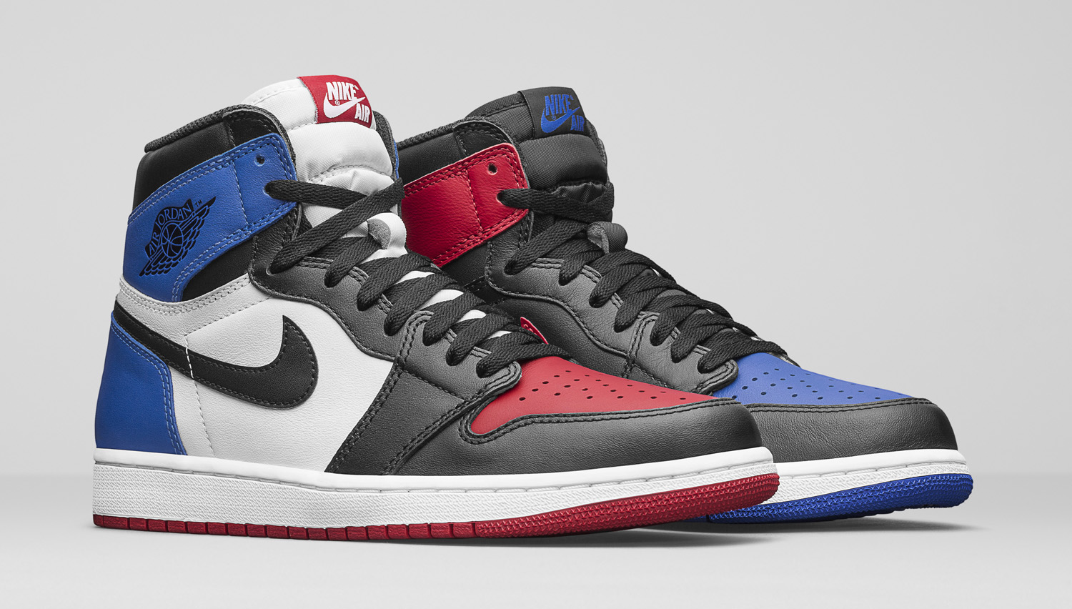 Different color jordan 1s hotsell