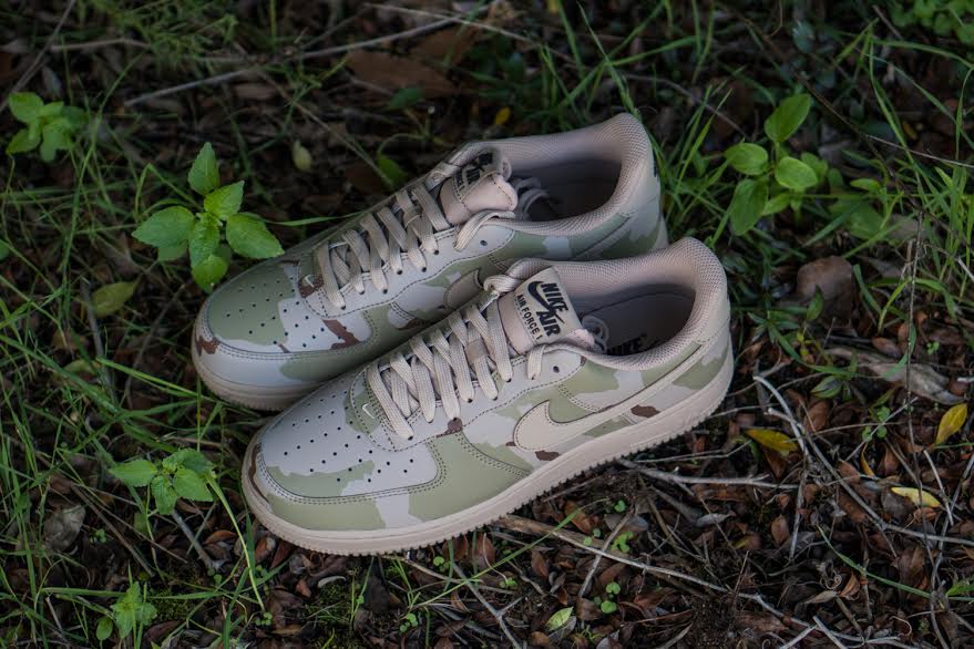 ★ Nike ★ Air Force 1 Low Reflective Desert Camo Nike Air Force 1 Low Reflective Desert Camo Men's - 718152