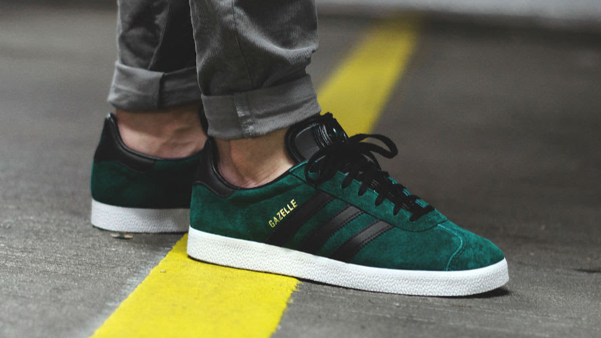★[ADIDAS] ★Originals Gazelle_BB5487 / Collegiate Green★ adidas Gazelle College Green Black Men's - BB5487 - US