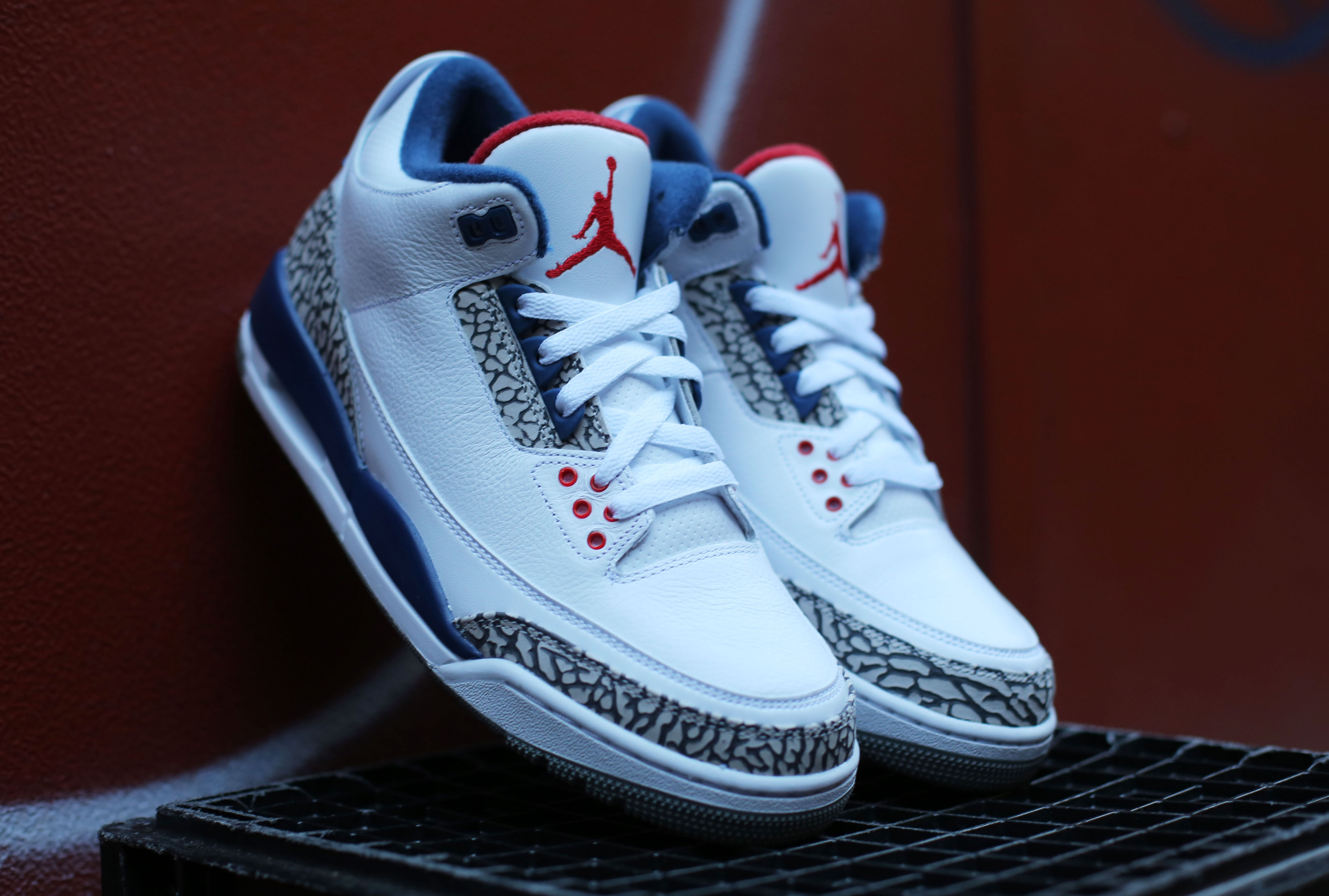 All blue 3s on sale