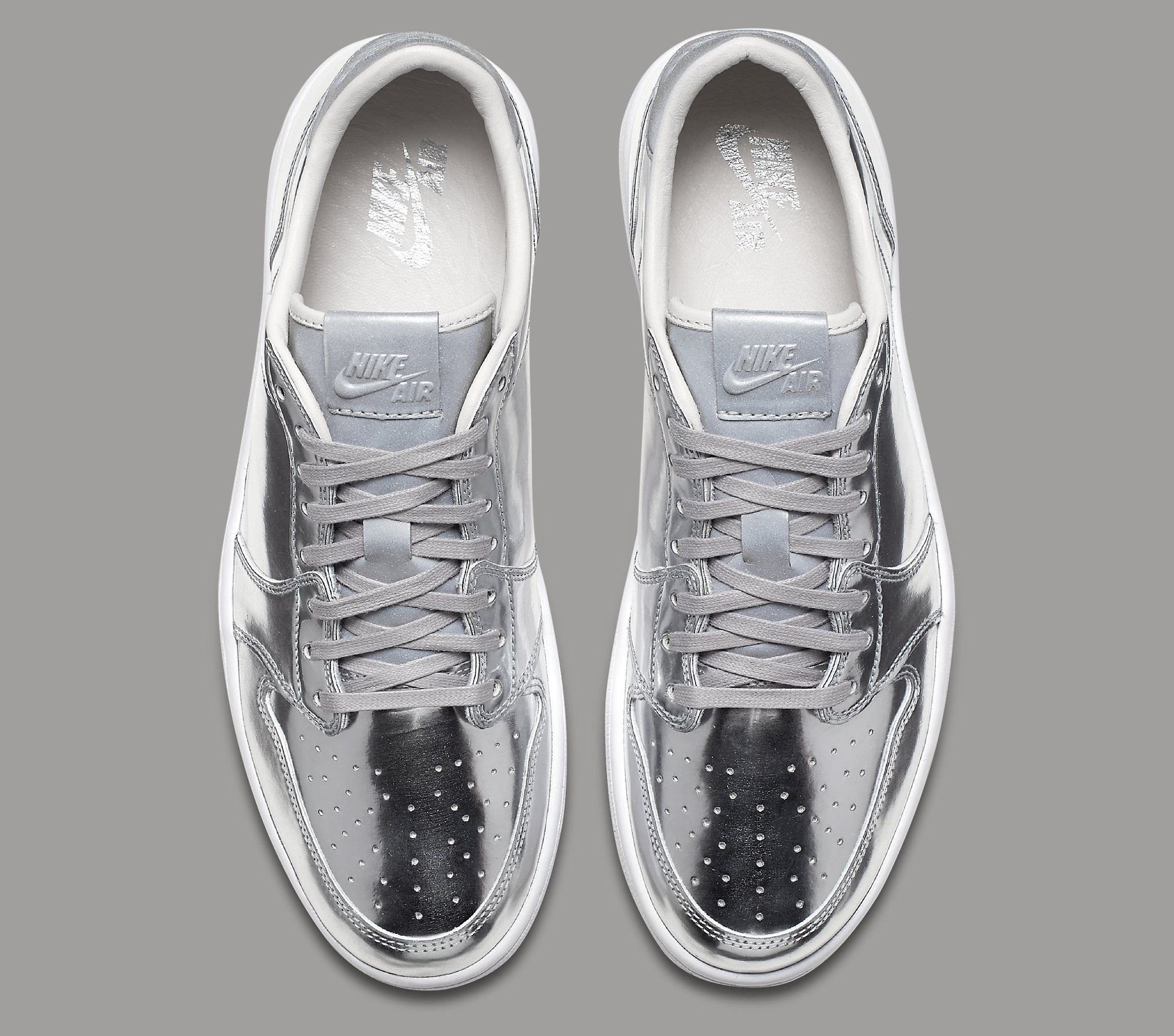 Air jordan 1 low pinnacle metallic silver online