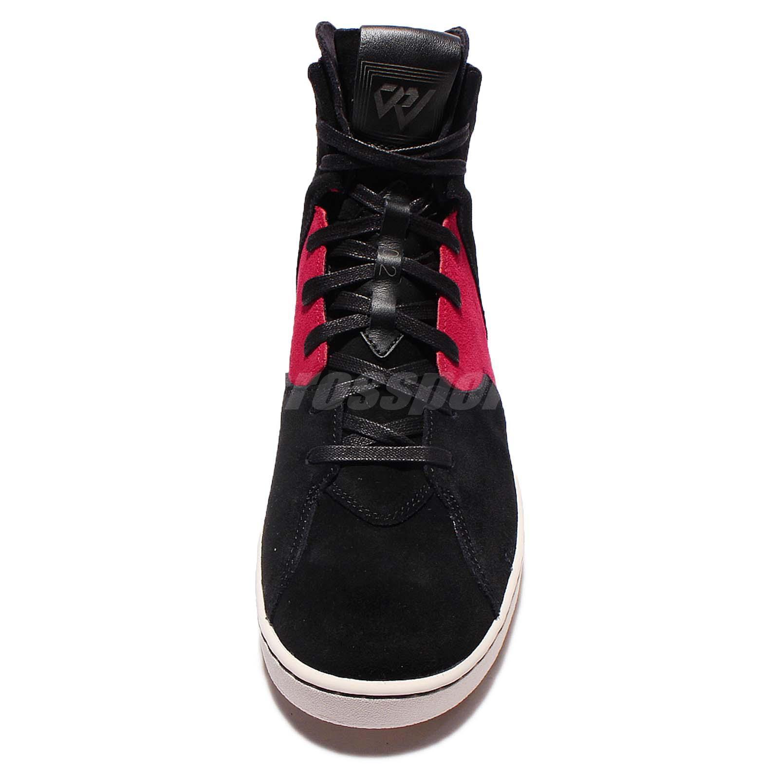 スニーカー NIKE Air Jordan Westbrook 0.2 Banned 'Black Red' aw 16 2016 Nike Jordan Westbrook 0.2 Banned Hi-Top Suede Sneakers Why