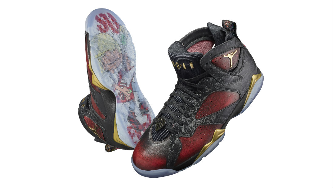 Air Jordan 7 Retro Doernbecher by Damien Phillips