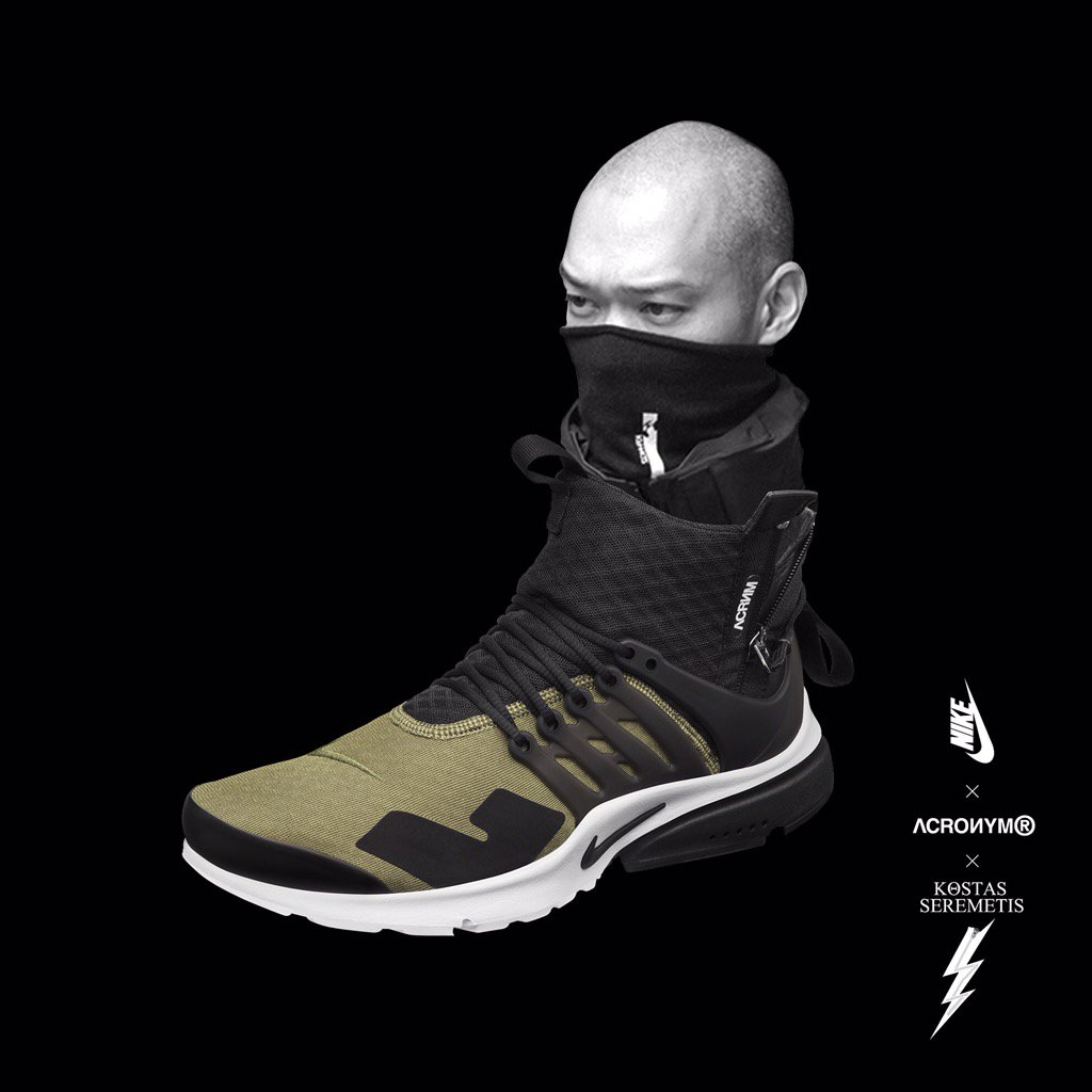 Acronym x air presto mid 'bamboo' best sale