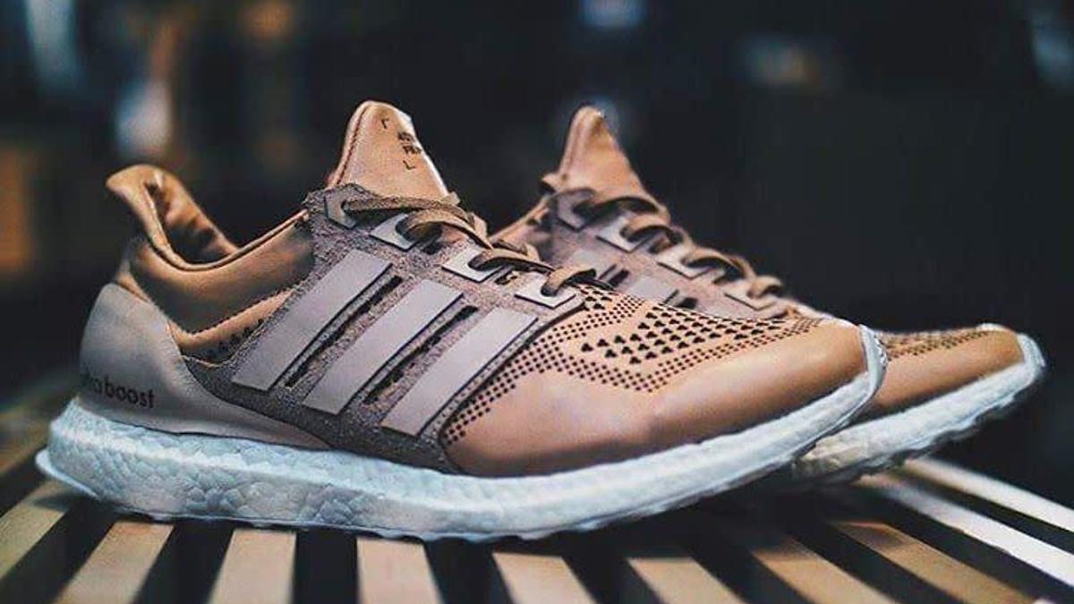 Adidas ultra boost leather shoes hotsell