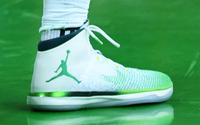 SoleWatch Nene Plays in Exclusive Brazil Air Jordans