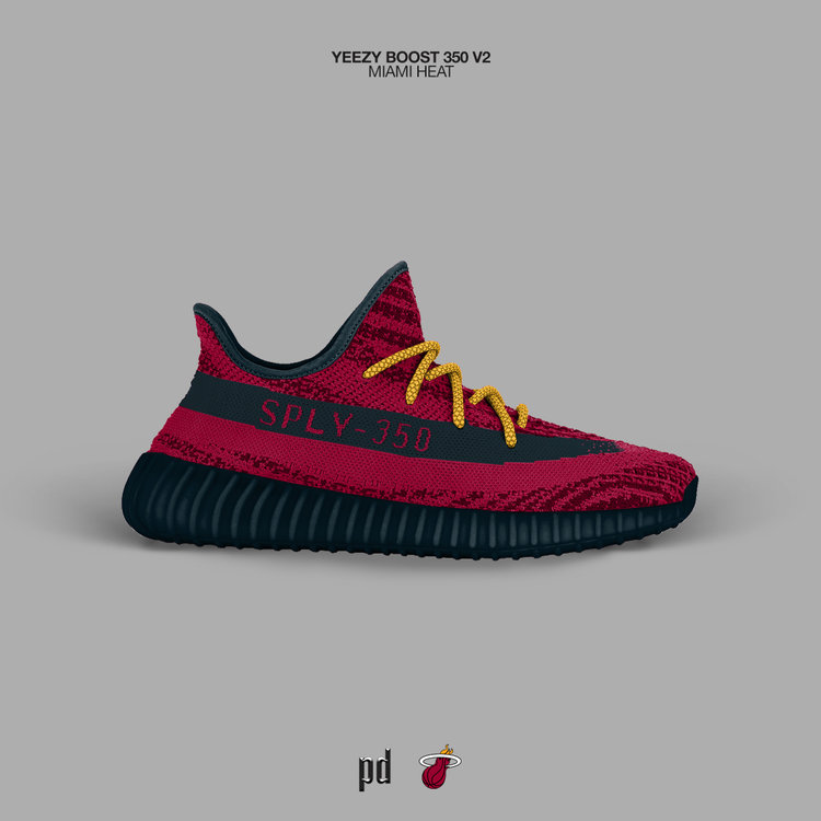 What If Every NBA Team Had an Adidas Yeezy 350 Boost V2