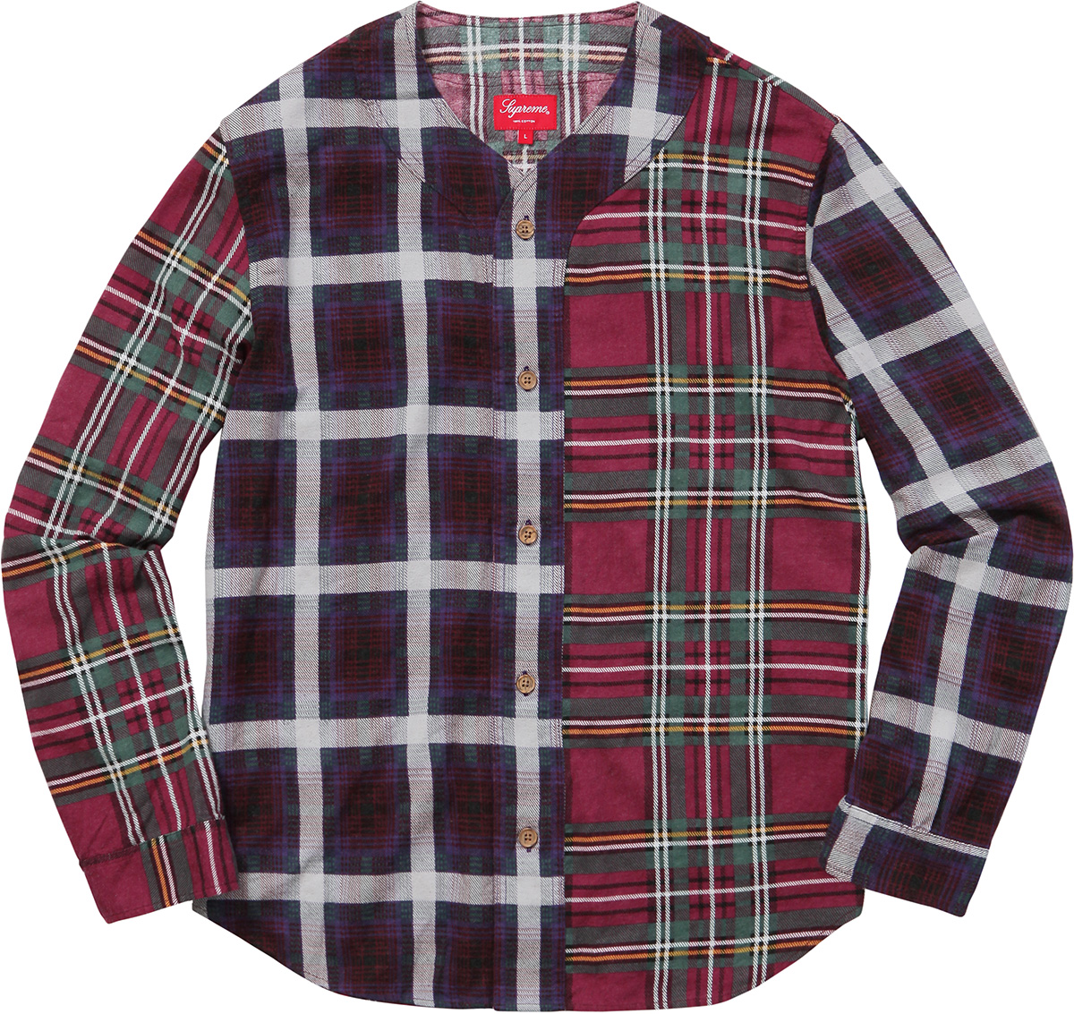 Supreme Fall/Winter 2016 チェックシャツ Supreme Quilted Shadow Plaid Shirt (FW16)