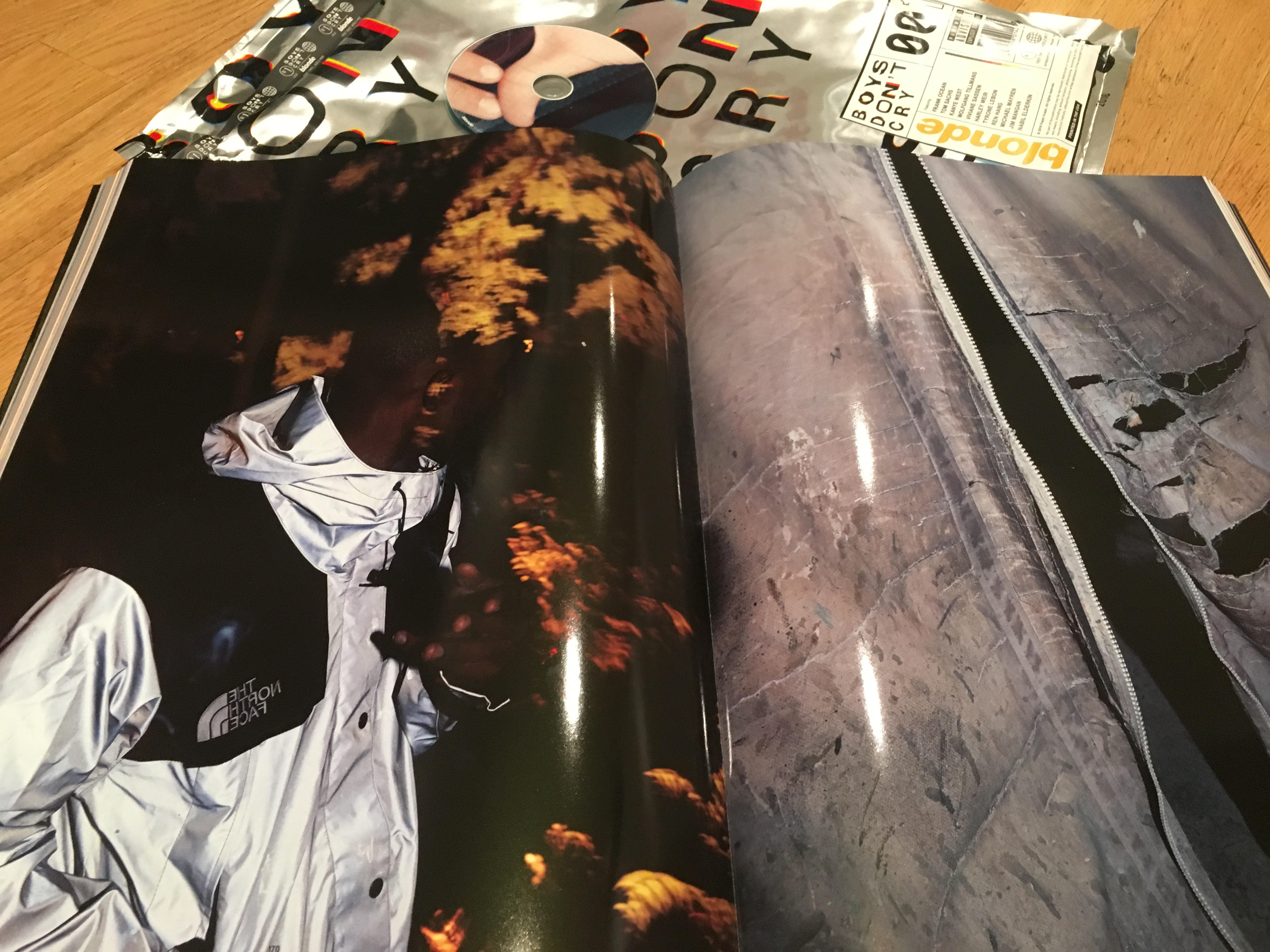 Frank Ocean Boys Don't Cry Zine Magazine Blond Blonde CD