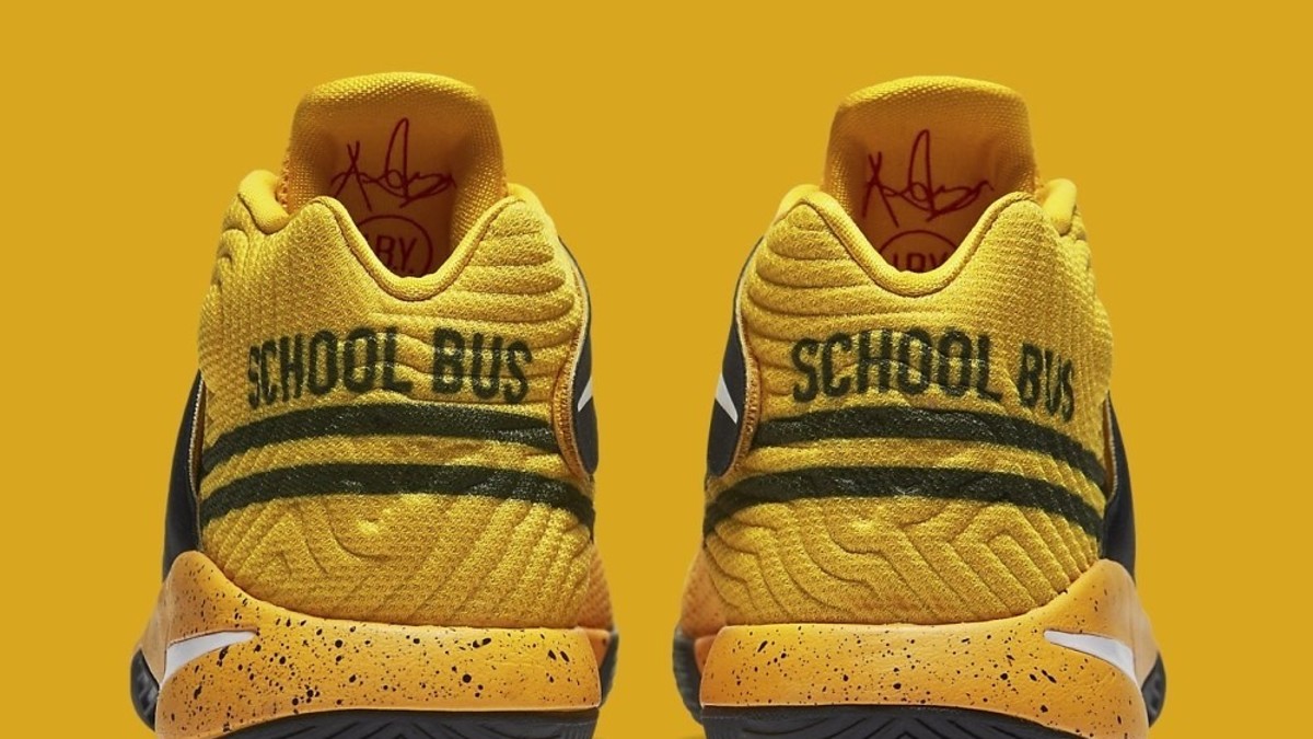 Kyrie Irving s Latest Nikes Look Like School Buses