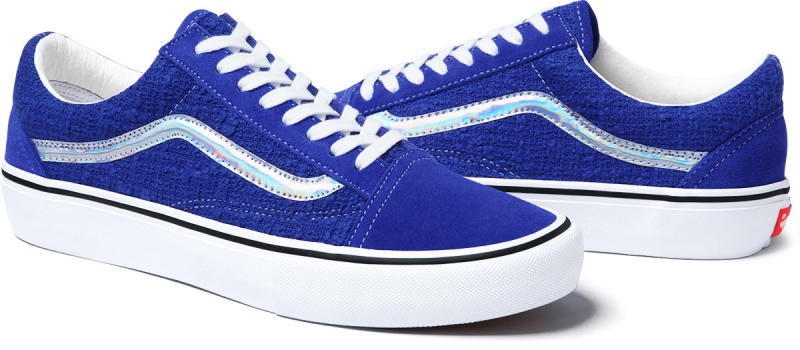 Vans shops blue iridescent