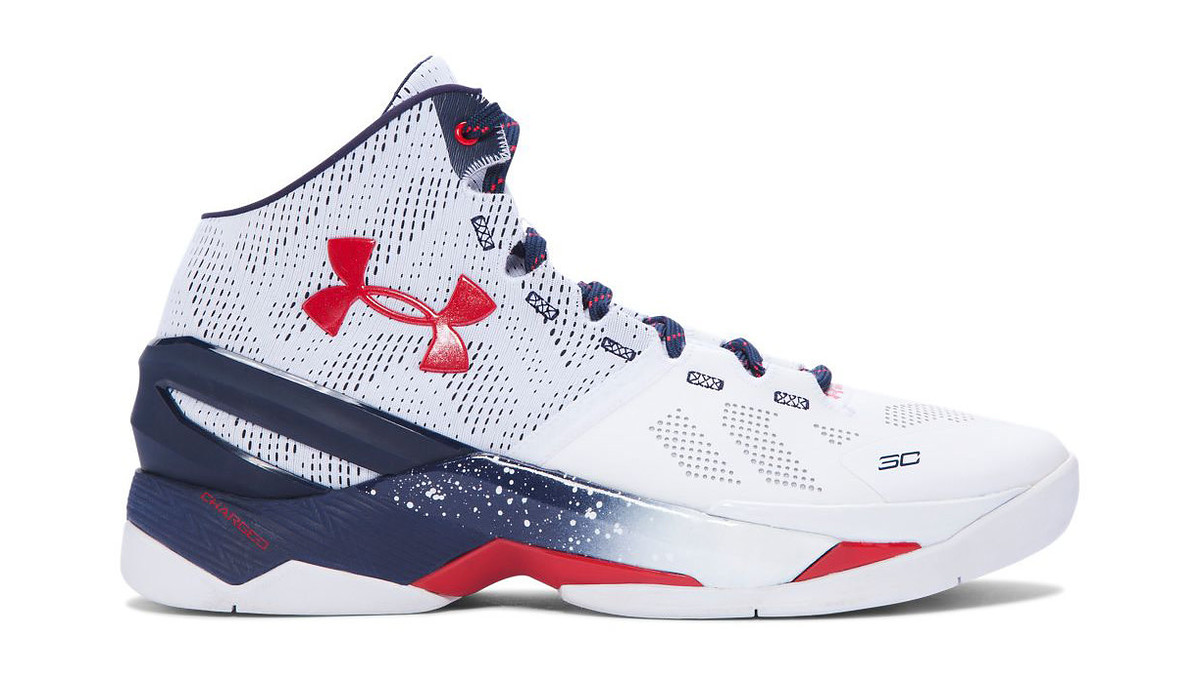 Curry 2.5 red white and blue best sale