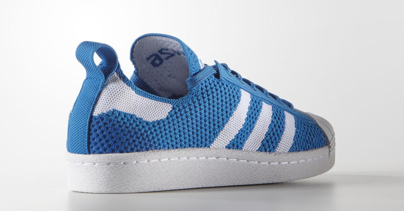 Adidas fashion superstar primeknit men blue