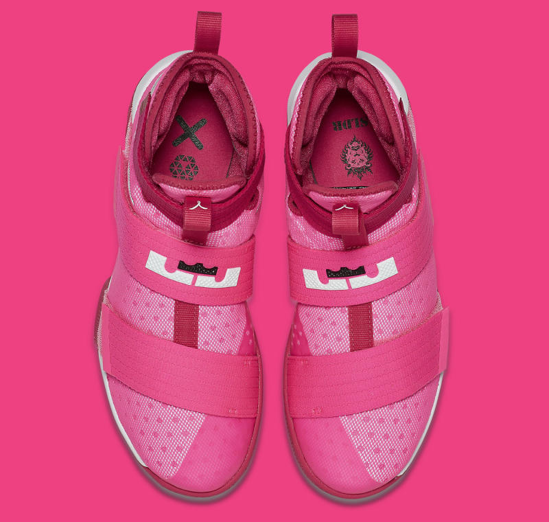 Lebron soldier 10 think pink on sale