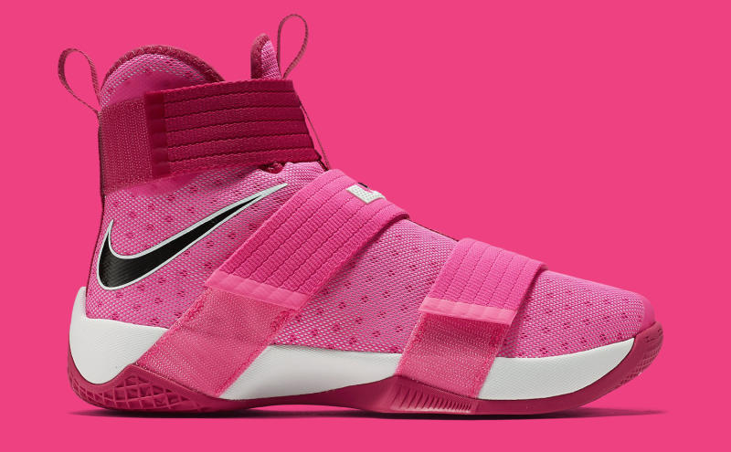 LeBron James Thinks Pink on New Sneakers