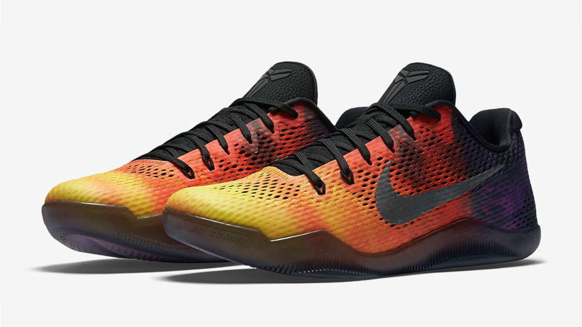 【希少カスタム】NIKE KOBE 11 ELITE iD 黒×オレンジ VERY RARE NIKE ID KOBE BRYANT ELITE XI 11 LOW MEN'S SIZE US9.5