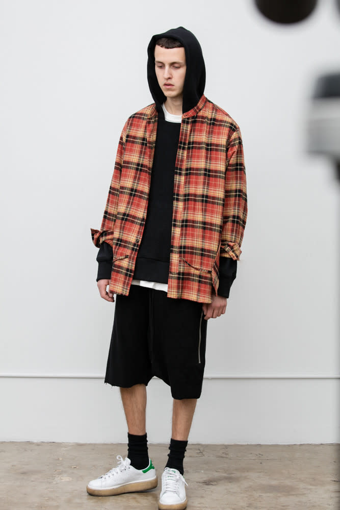 Kanye West Was Caught Sleeping in a $545 Plaid Shirt