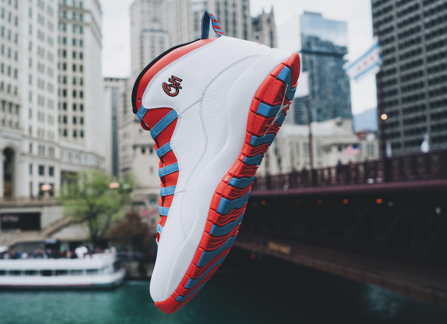 Jordan Brand（NIKE） - airJordan10シカゴ限定カラー airJordan10シカゴ限定カラー