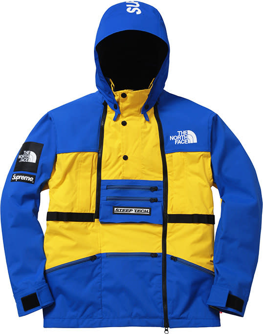 SUP×TNF STEEPTECH SWEAT SETUP 2016S/S SUPREME x THE NORTH FACE SS16 STEEP TECH HOODED SWEATSHIRT