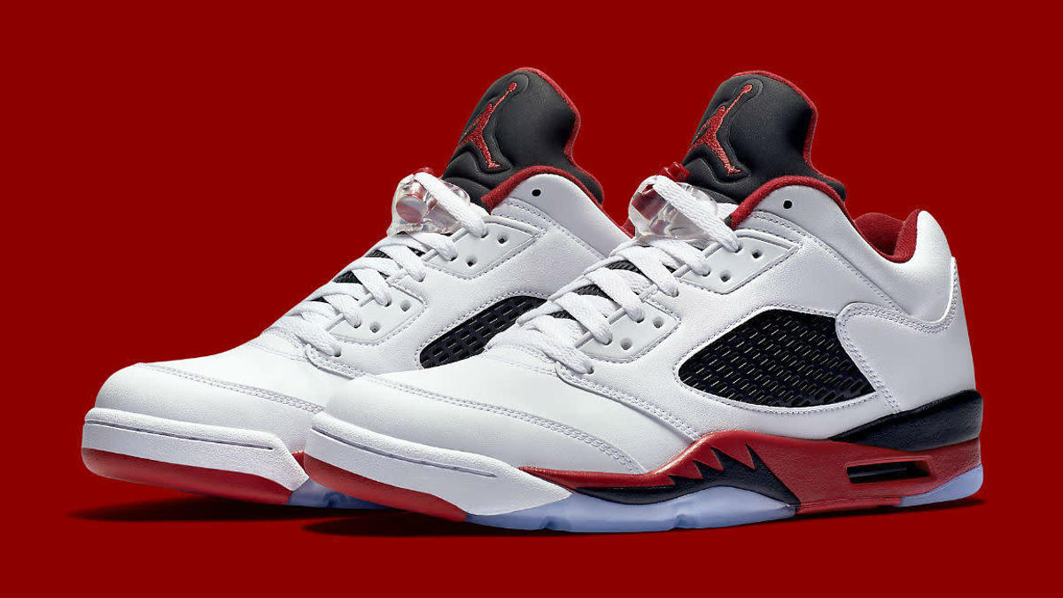 Jordan 5 low Fire red Air Jordan 5 Low Golf \u201cFire Red\u201d 26.5cm Jordan Air  main image 3