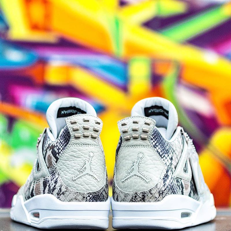 Jordan 4 premium snakeskin fashion