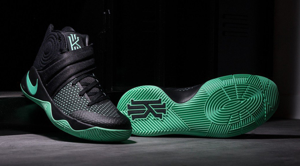 Black green kyrie best sale