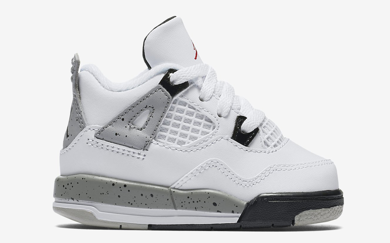 Kids Cement outlets Jordan 4