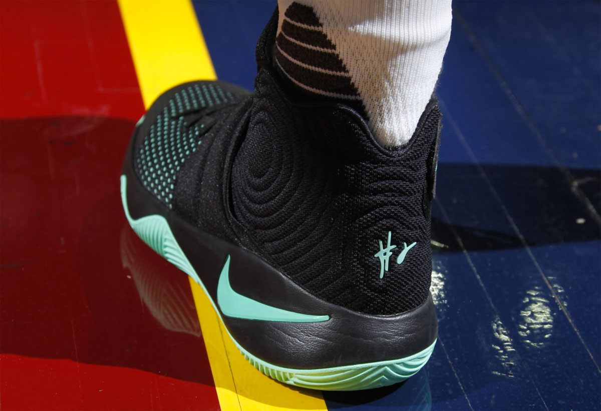 SoleWatch: Kyrie Irving Debuts the 'Green Glow' Nike Kyr