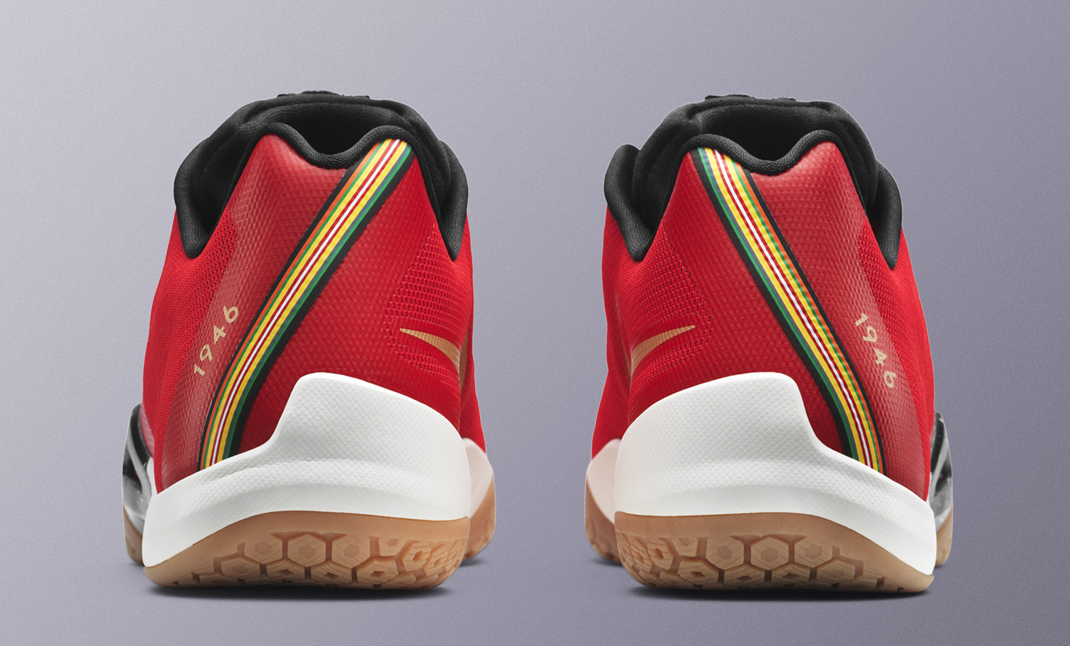 Nike Hyperlive Limited Paul George sz 14 Men Basketball Shoe Red Gold 820230-670 Paul George Returns to All-Star Game in Canadian-Themed Nikes main image 2