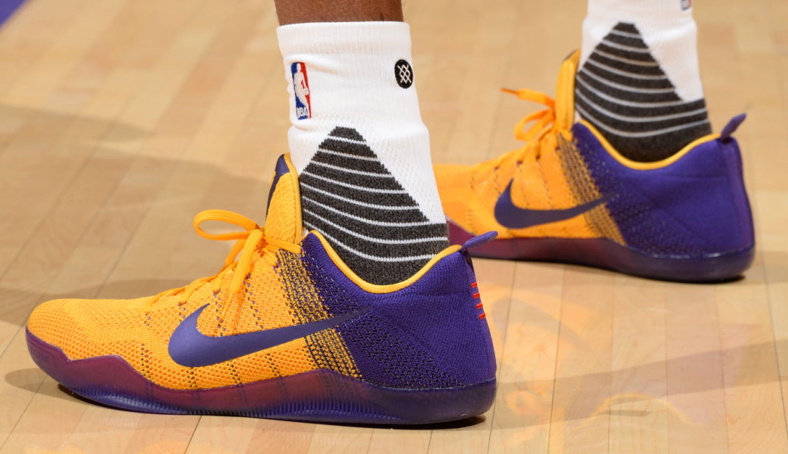 SoleWatch Kobe Bryant Debuts Lakers Nike Kobe 11