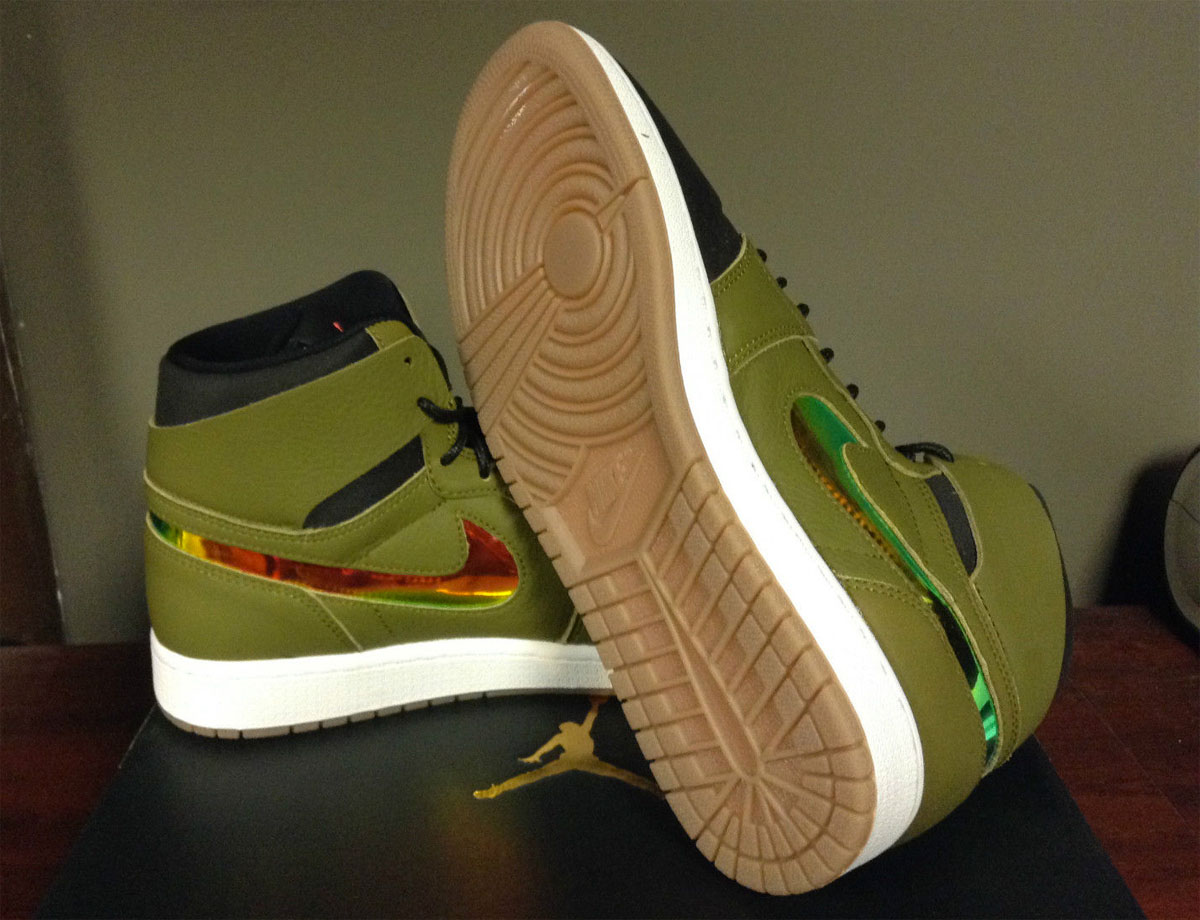 Jordan 1 retro high nouveau militia green hotsell