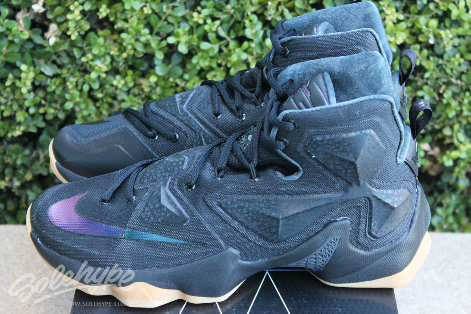 Nike LeBron 13 cheapest GS Black Gum, 5Y