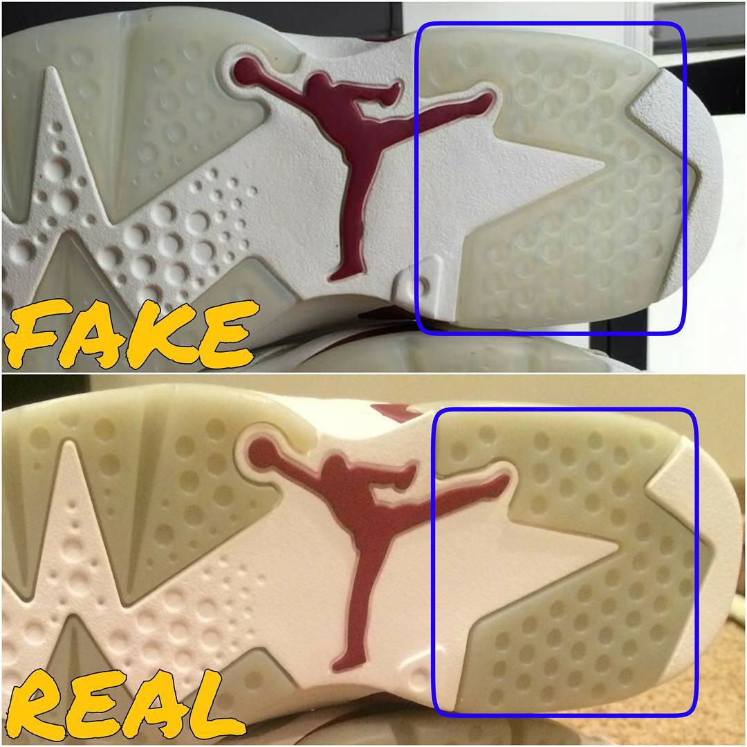 How To Tell If Your Maroon Air Jordan 6s Are Real or Fake