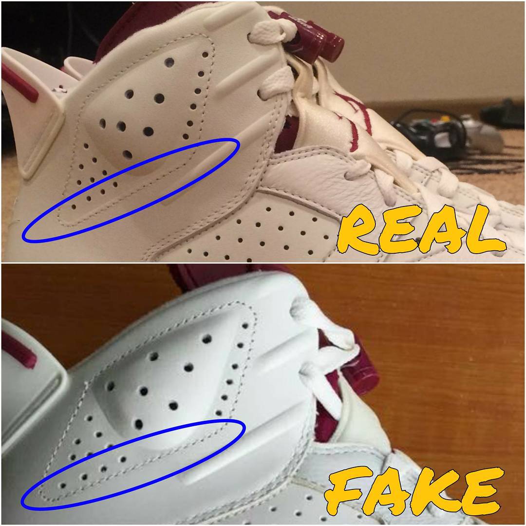 How To Tell If Your Maroon Air Jordan 6s Are Real or Fa