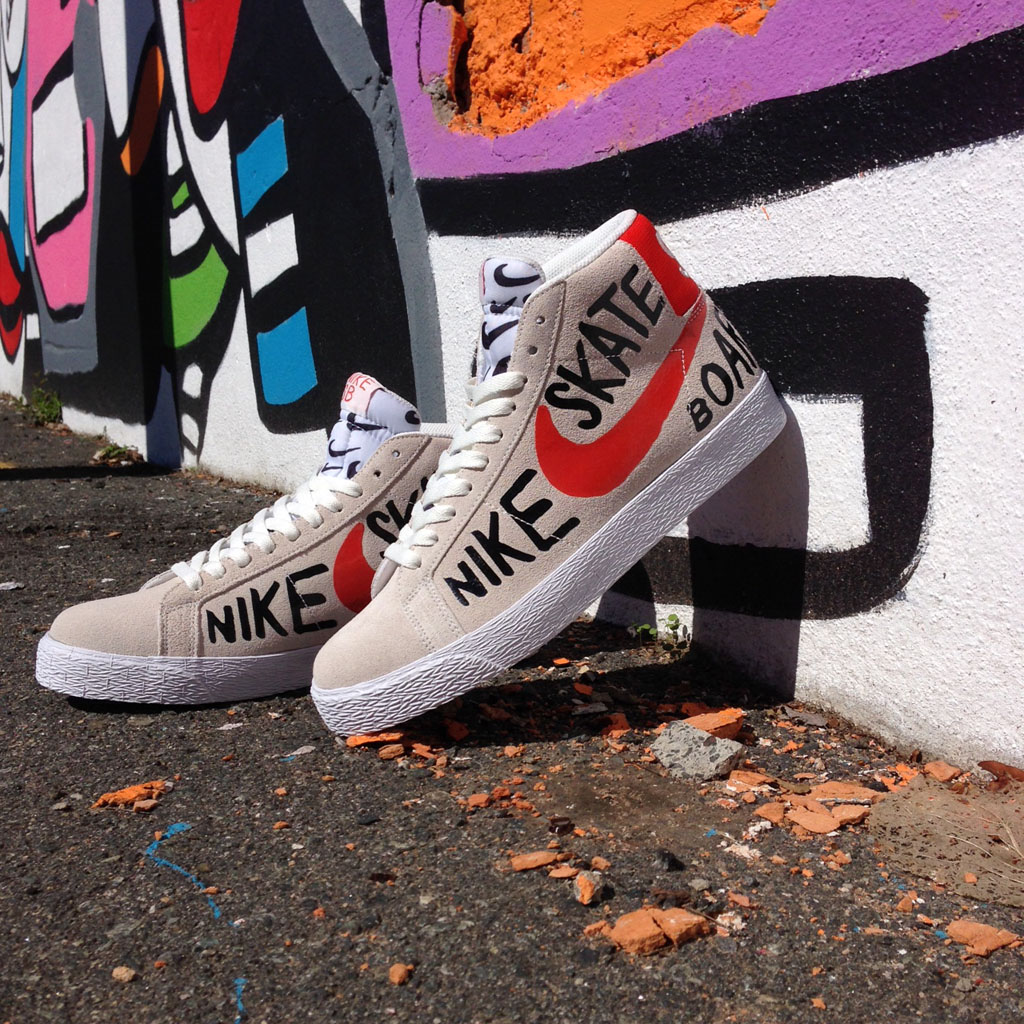 Nike SB Let an Artist Draw All Over the Blazer