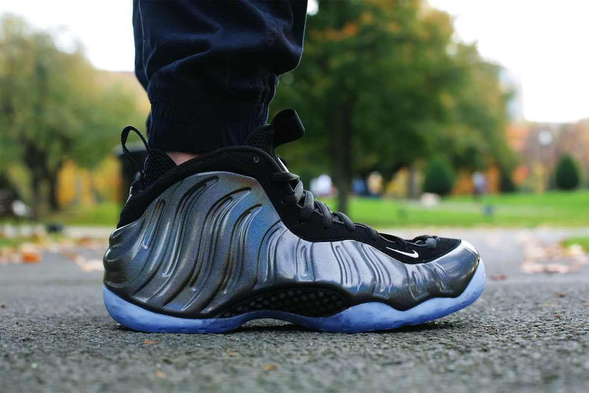 Foamposite hologram on feet on sale