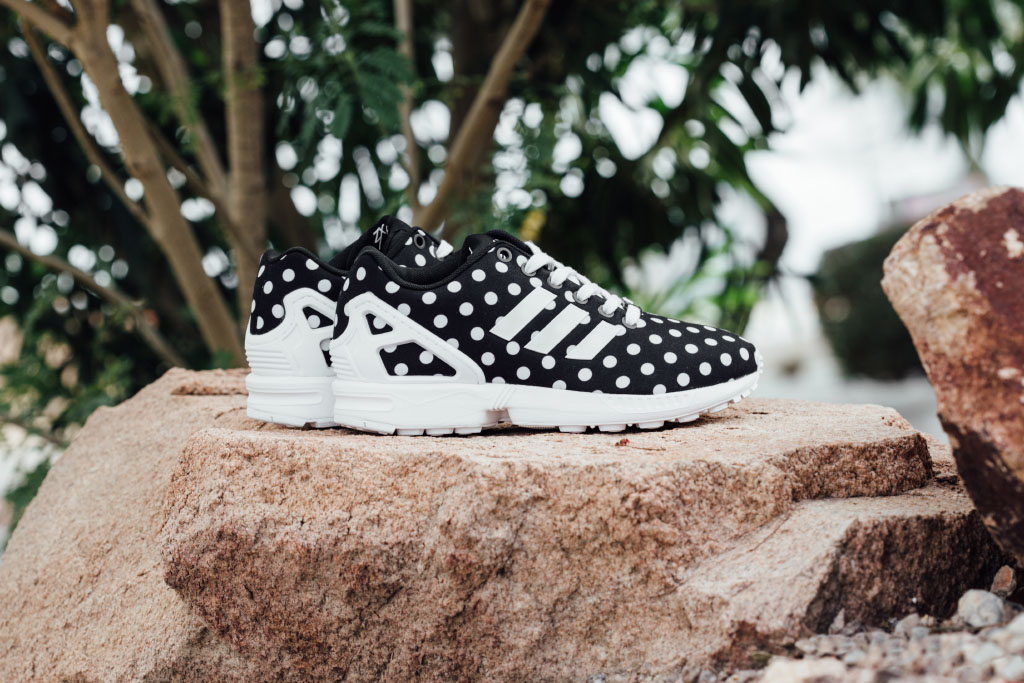 ブラバス adidas Dressed This ZX Flux In Polka Dots