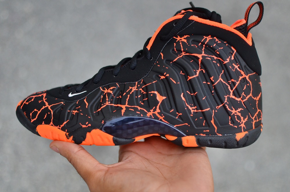 Here s a Detailed Look at the Magma Nike Foamposite for Kids