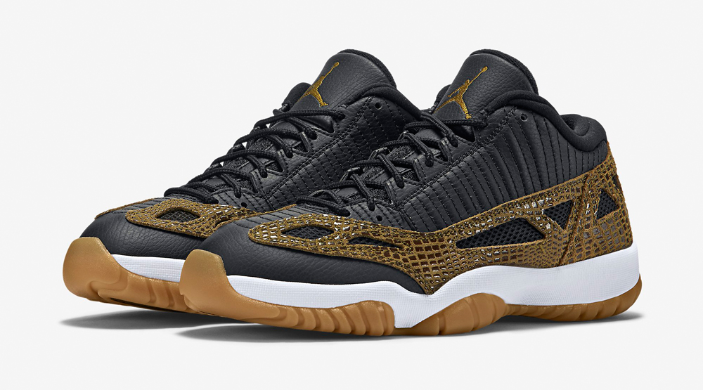 Jordan 11 Retro Low IE “Militia Green”Black and Gold Athletic Sneakers Tinker Hatfield Explains why he Decided to Create the Air  main image 4