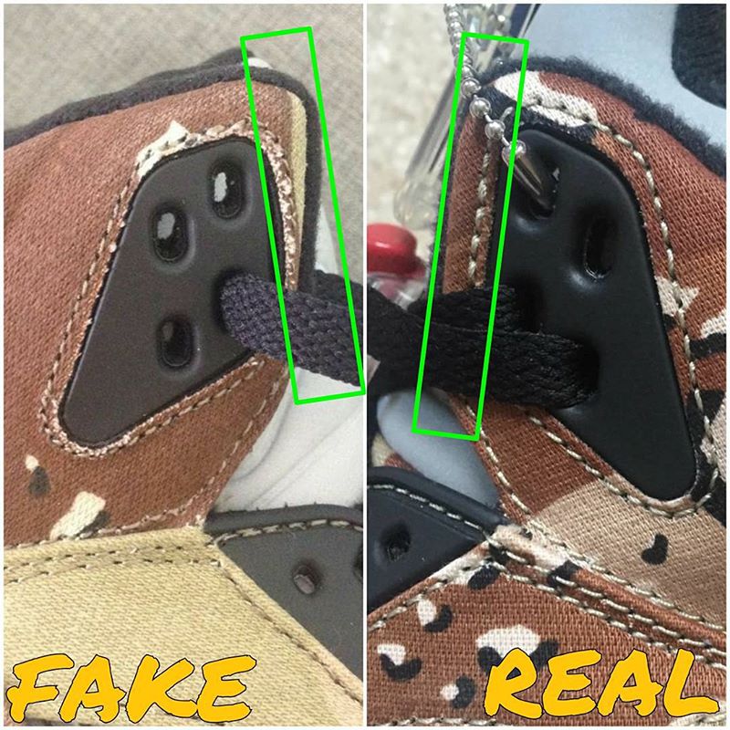 How To Tell If Your Camo Supreme Air Jordan 5s Are Real