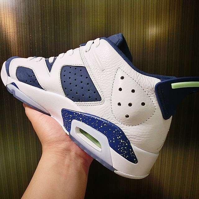 The Insignia Blue Air Jordan 6 Low Release Draws Near