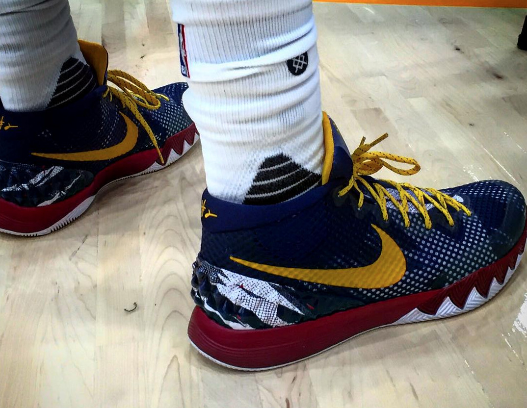 Here Are the Sneakers Kyrie Irving Wore to 2015 NBA Media Day