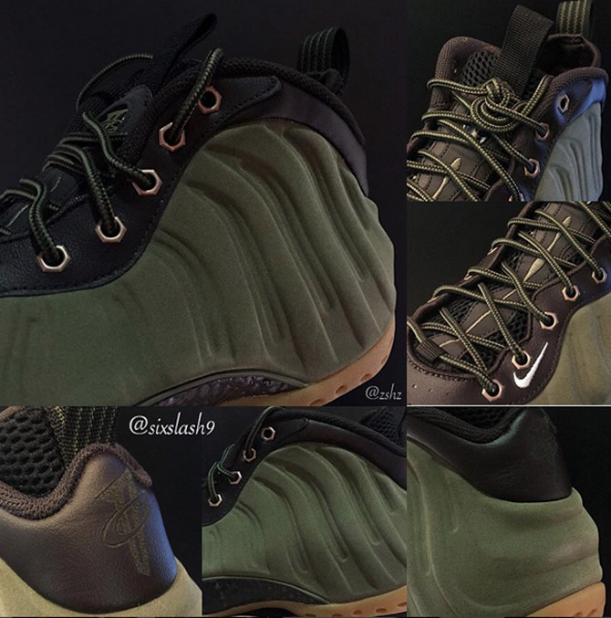 Olive foamposites best sale