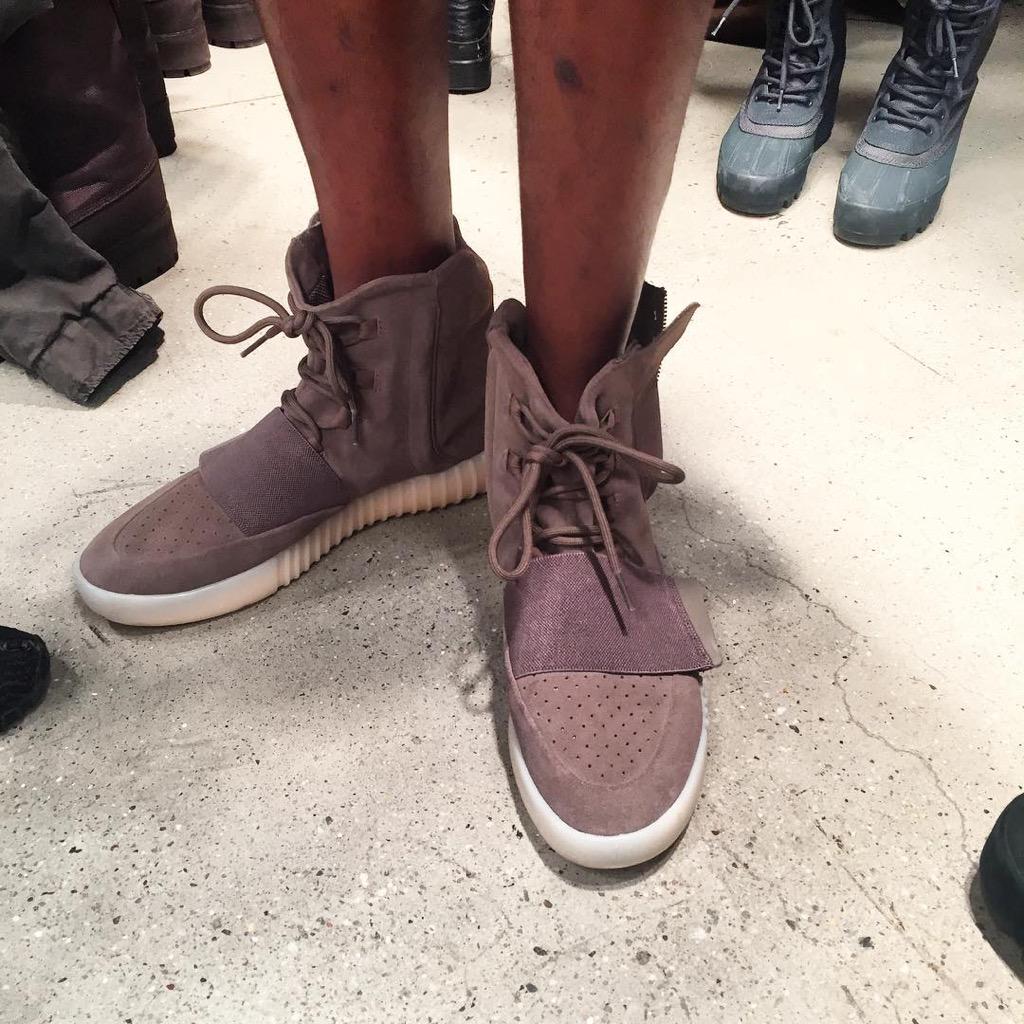 New adidas Yeezy 750 Boost Colorway Spotted at Kanye West s Fashion Show