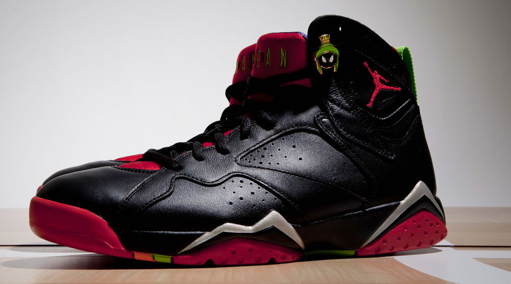 Up Close With the 'Marvin the Martian' Air Jordan 7