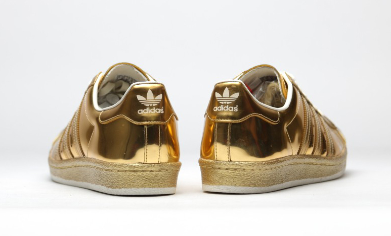 adidas Goes for the Gold on These Superstars