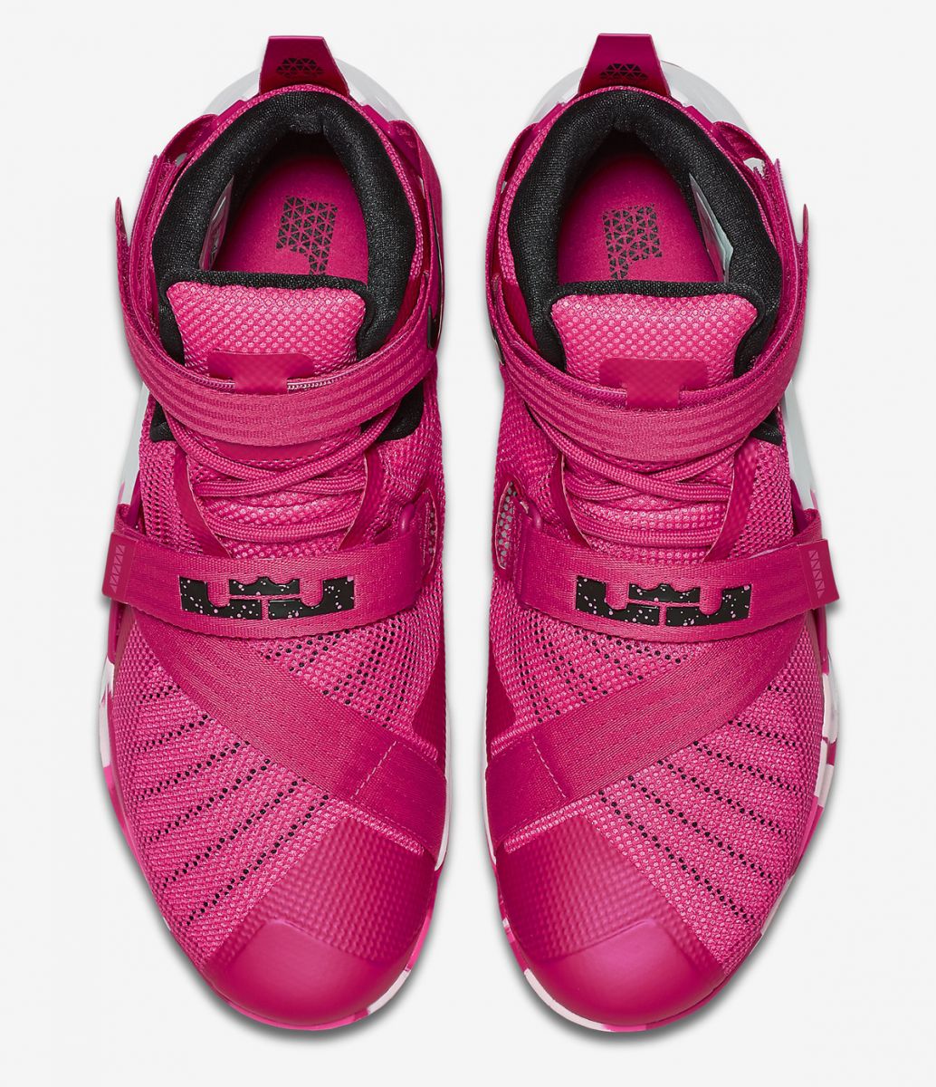 Nike lebron soldier 9 pink best sale